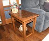 Veneered End Table